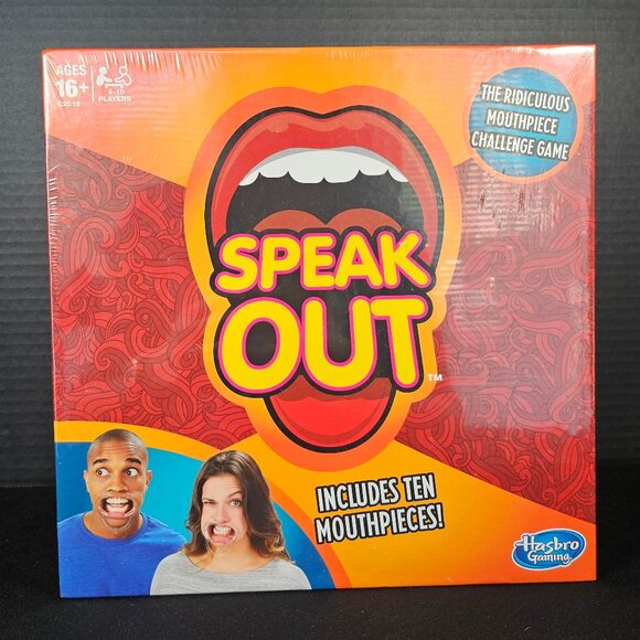New Speak Out Board Game By Hasbro In Original Sealed Box - Picture 1 of 9